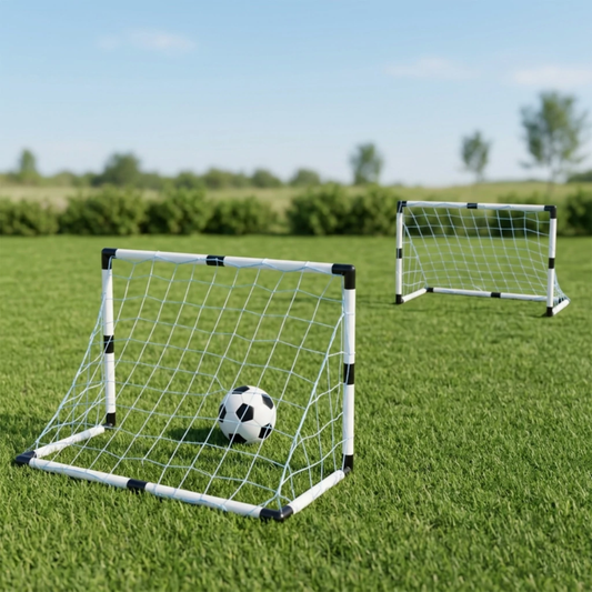 Set de Entrenamiento Dual - 2 Arcos de Fútbol