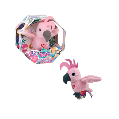 Peluche Pulsera Cacatúa Happy Yappers Mascota Interactiva Con Usb