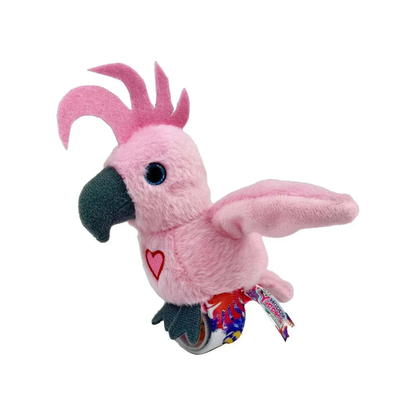 Peluche Pulsera Cacatúa Happy Yappers Mascota Interactiva Con Usb