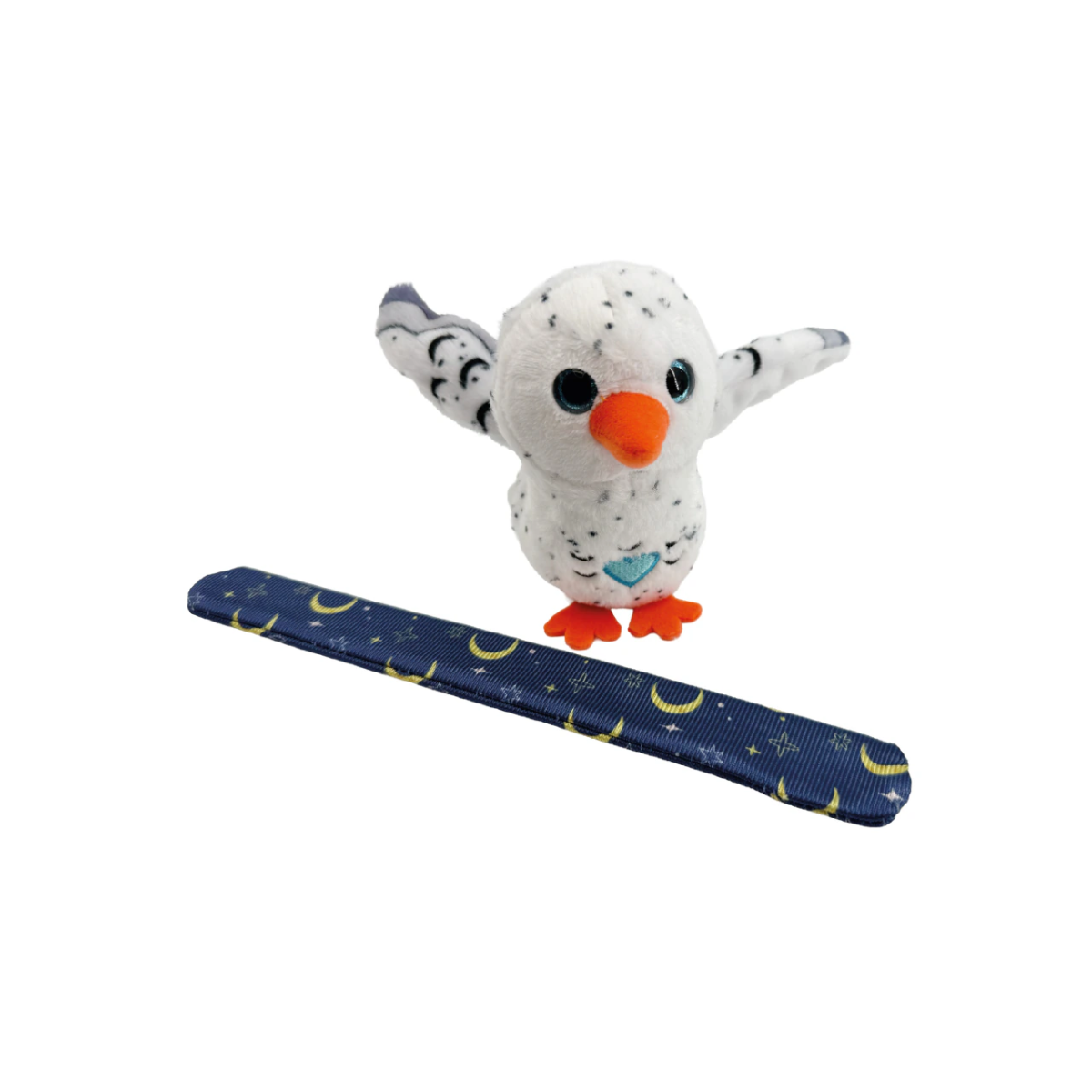 Peluche Interactivo Shaky Friends - Happy Yappers White Owl