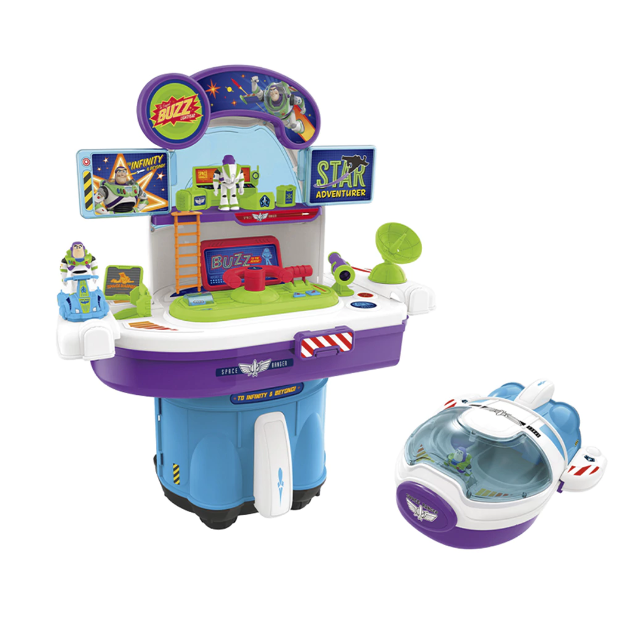 Set Espacial Nave Buzz Lightyear Toy Story