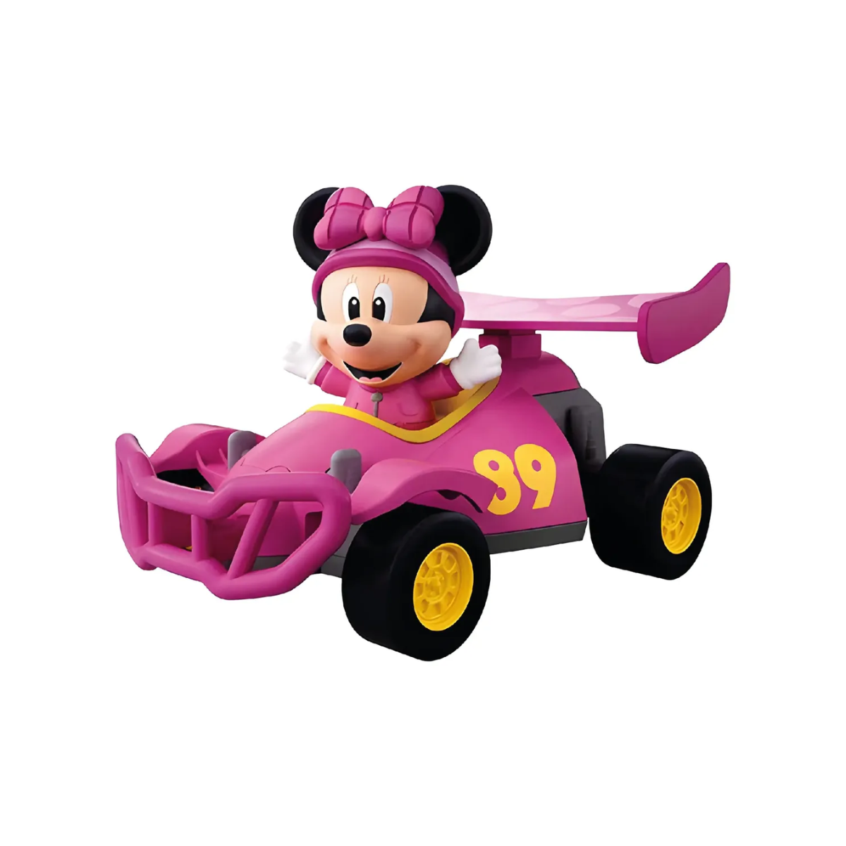 Auto a Fricción para Armar de Carrera Minnie Mouse