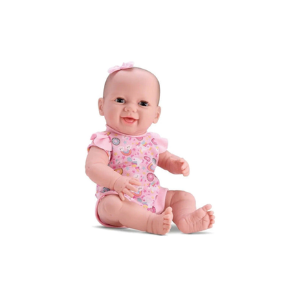 Colección Recién Nacido: Cunita con Balanceo y Muñeco con Chupete