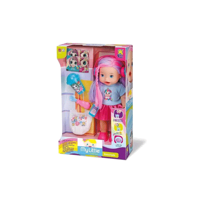 Muñeca Con Auriculares Y Micrófono Divertoys