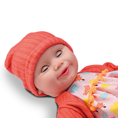 Muñeca New Born Unique Collection Arcoíris con Vestido Unicornio, Biberón Mágico y Pañal