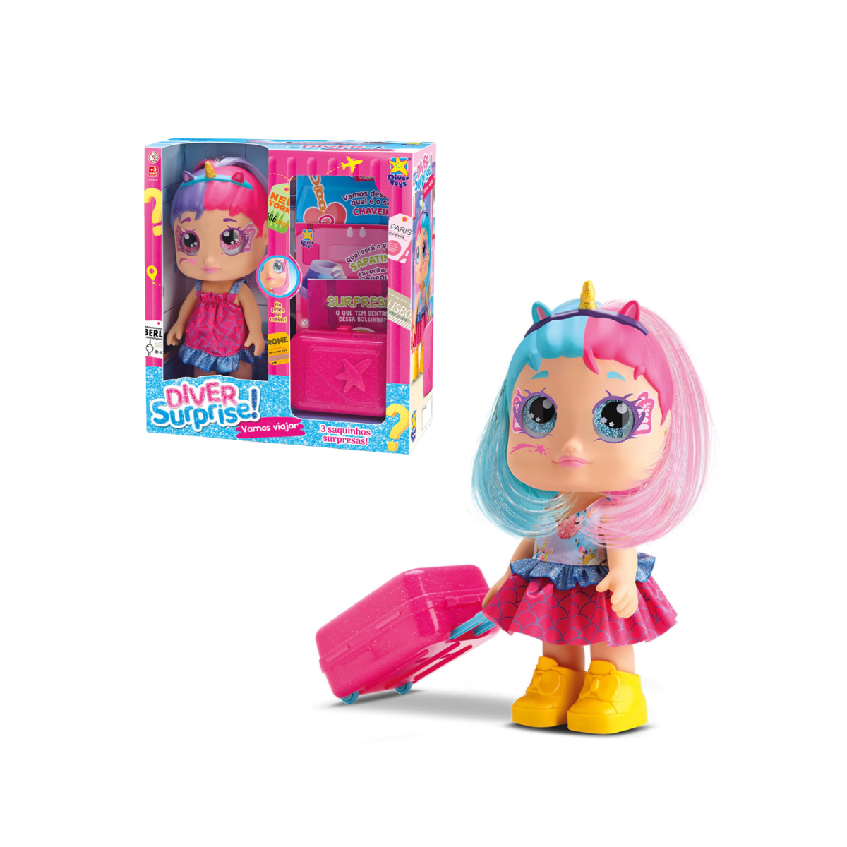 Set Divertoys Diver Surprise Vamos de Viaje