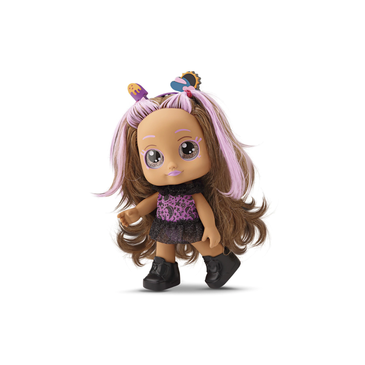 Muñeca Divertoys Diver Surprise Monsters Lobelita Morena