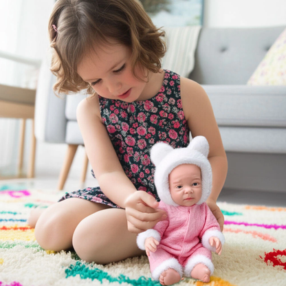 Bebé New Born Divertoys Súper Abrigadita con Mamadera