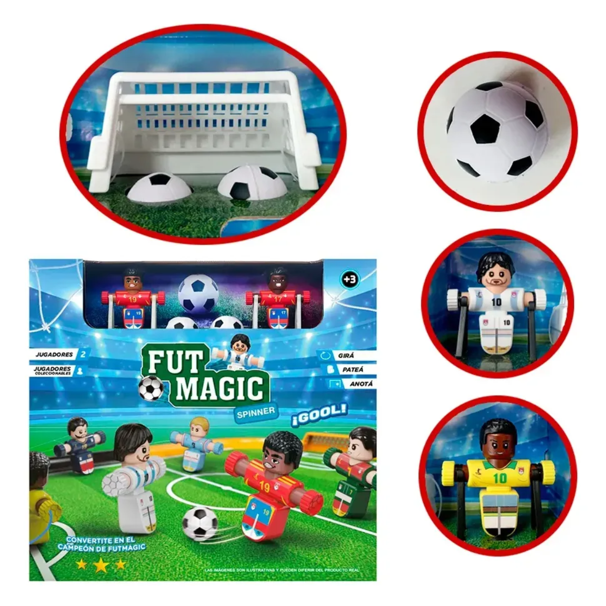 Estadio Futmagic Spinners