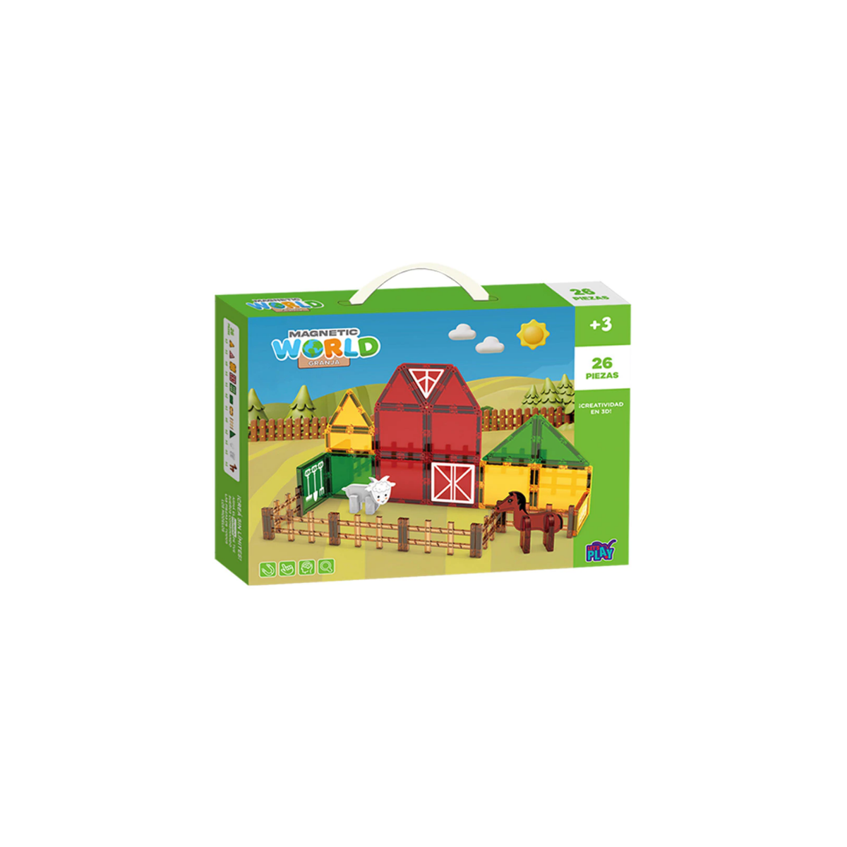 Set Magnético Caballeriza 26 Piezas