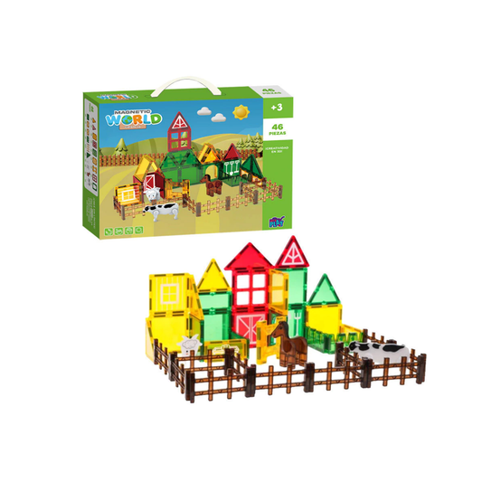 Set Magnético Caballeriza 46 Piezas