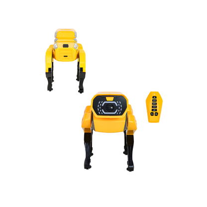 Perro Robot a Control Remoto Amarillo