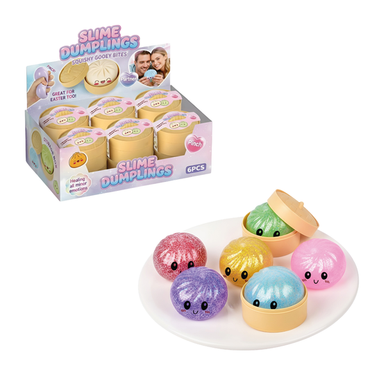 Squishy Dumplings Coleccionables - Edición Glitter