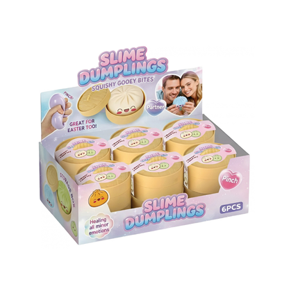 Squishy Dumplings Coleccionables - Edición Glitter Grandes