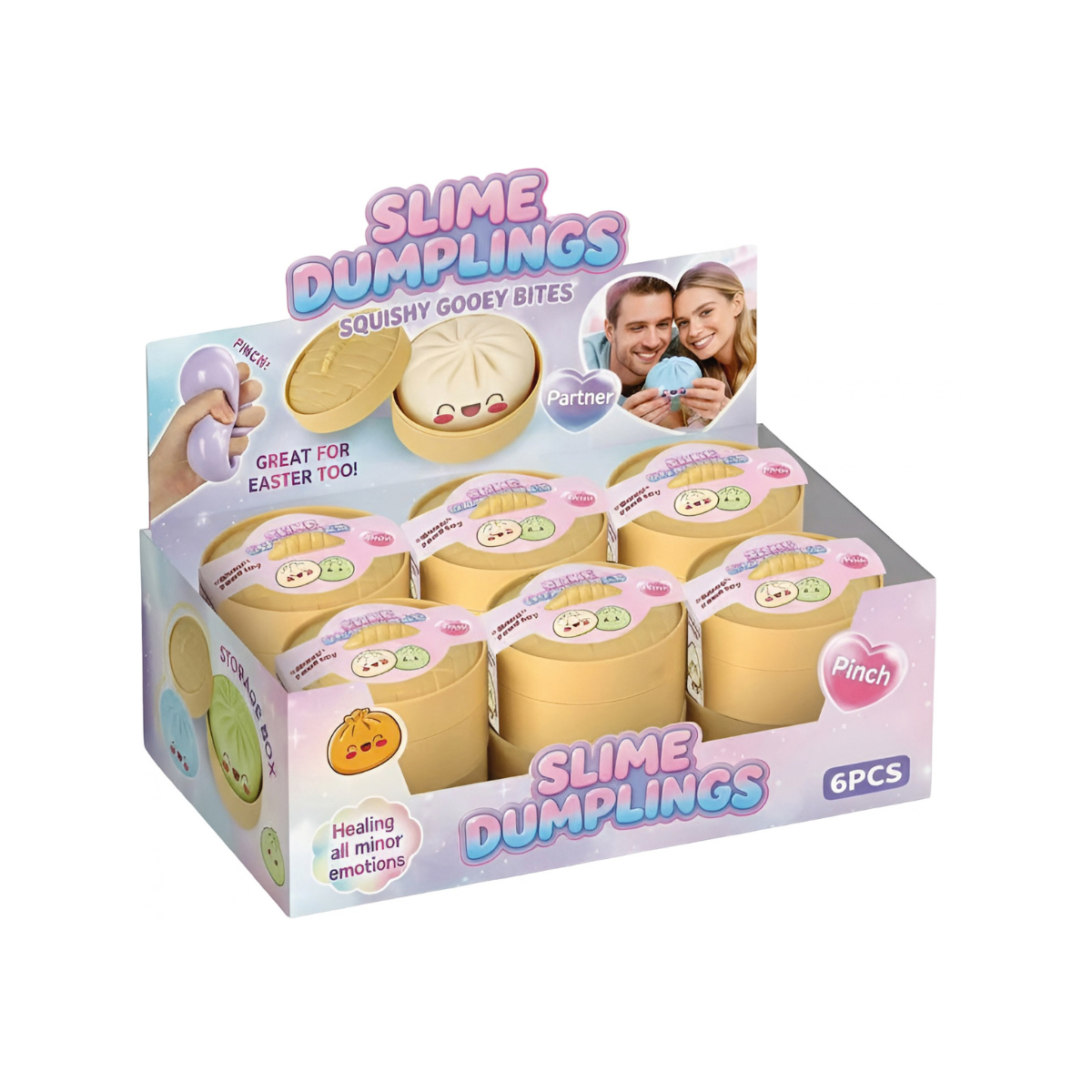 Squishy Dumplings Coleccionables - Edición Multicolor