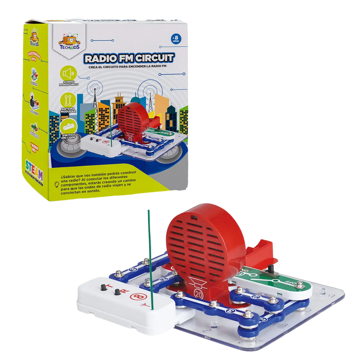 Kit de Ciencia Radio FM para Armar
