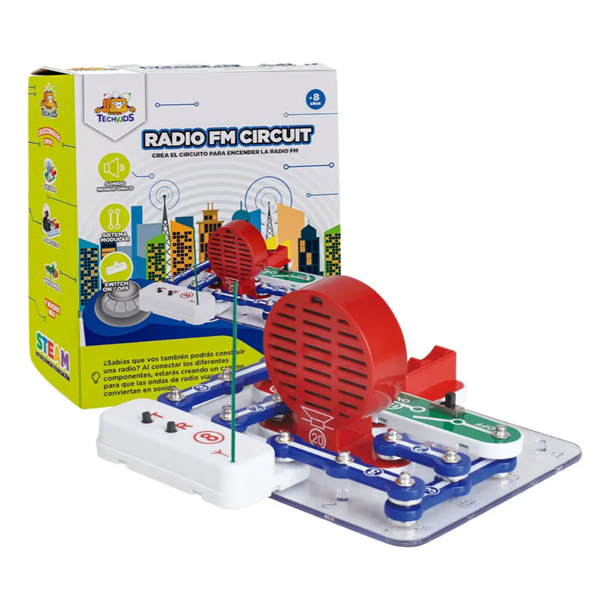 Kit de Ciencia Radio FM para Armar
