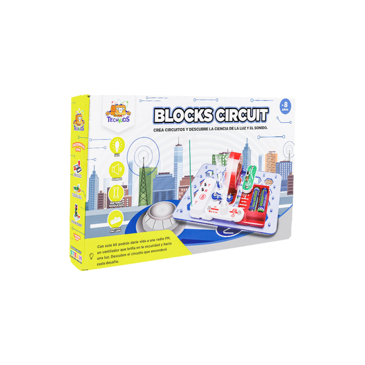Juego De Ciencias Bloques De Construccion Techkids