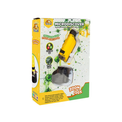 Microscopio Portátil con Base Isakito