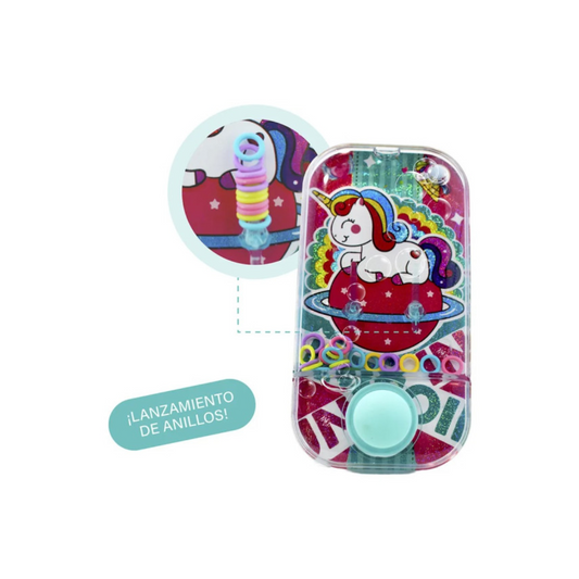 Juego de Agua Water Rings Unicornio
