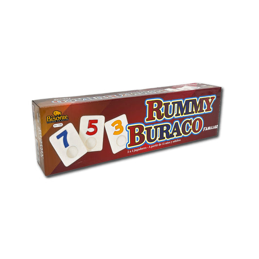 Juego de Mesa Rummy Burako Familiar Bisonte