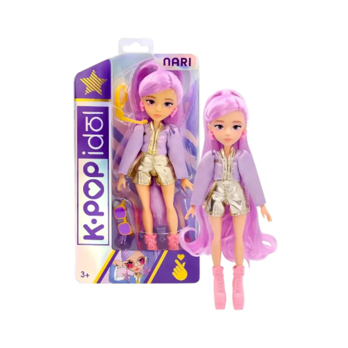 Muñeca K-Pop Idol Coleccionable Mina / Yuni / Nari