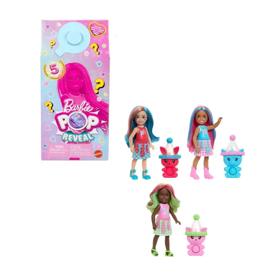 Muñeca Barbie Pop Reveal Chelsea Temática Animalitos
