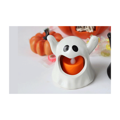 Porta Vela Fantasma Halloween