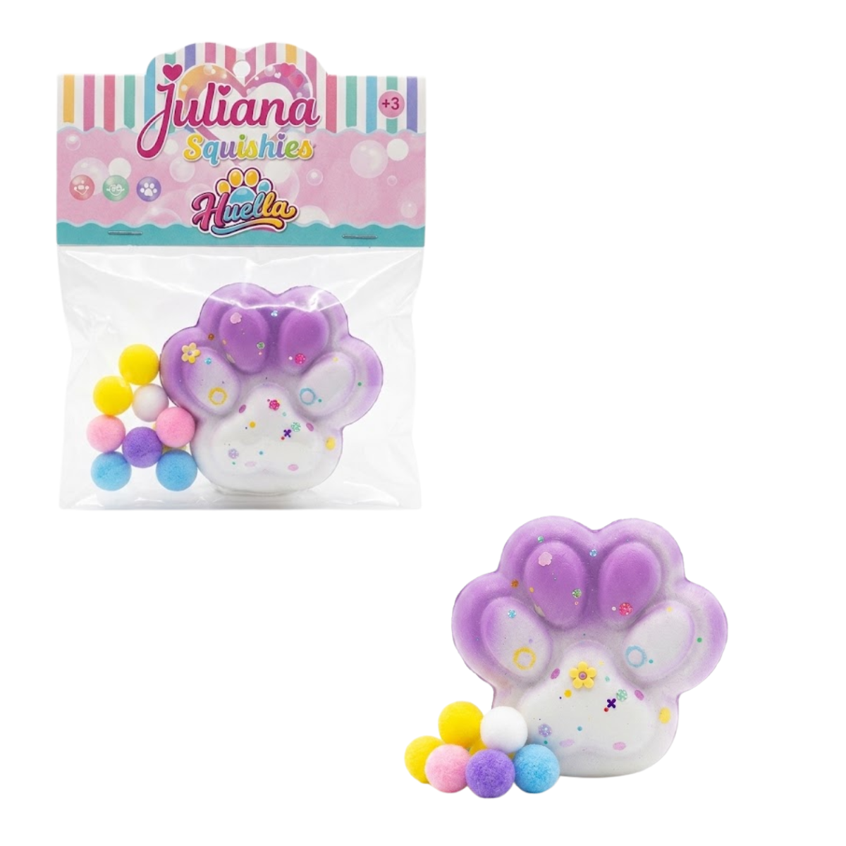 Juliana Squishies Huella 7cm - 55grs