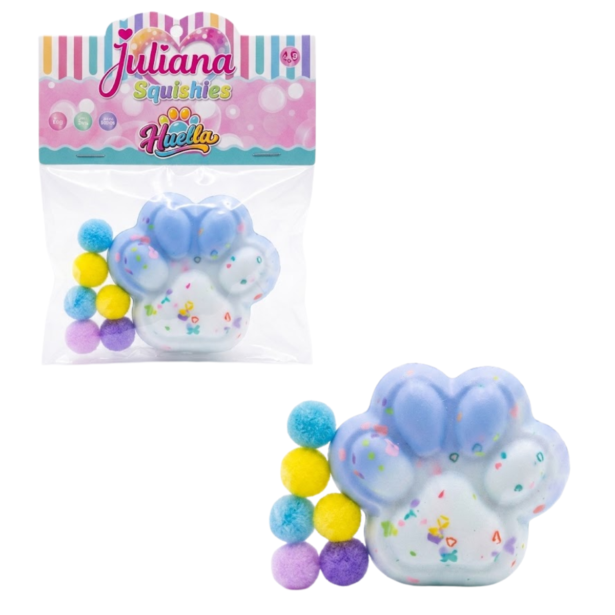Juliana Squishies Huella 7cm - 55grs