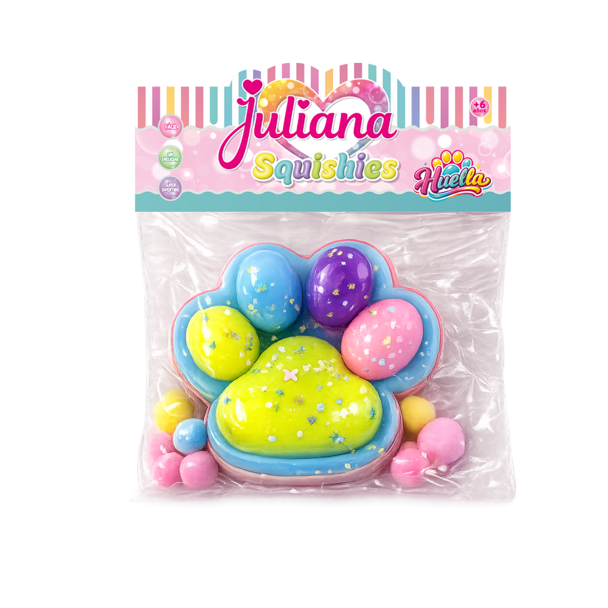Juliana Squishies Huella 12cm - 200grs