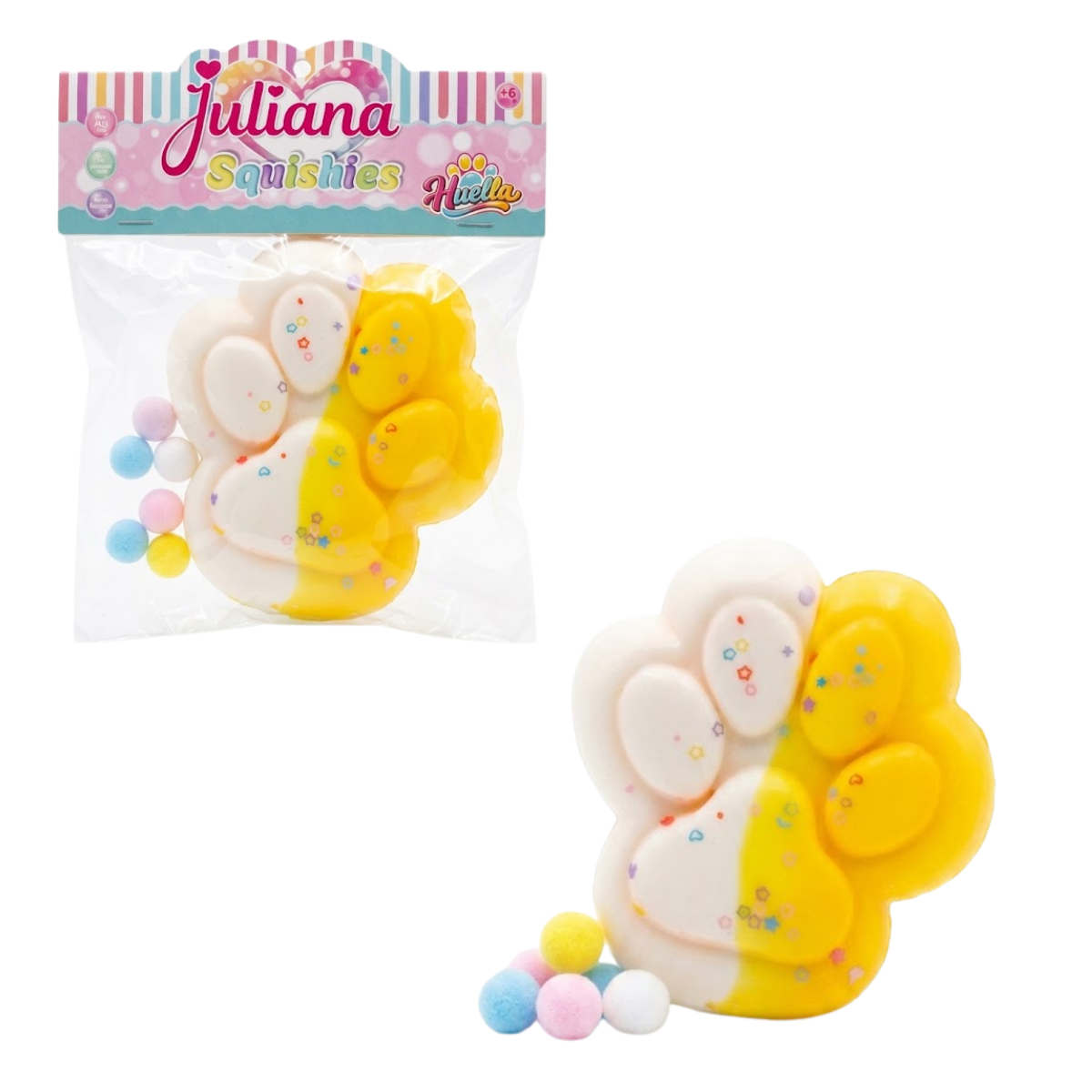 Juliana Squishies Huella 12cm - 200grs