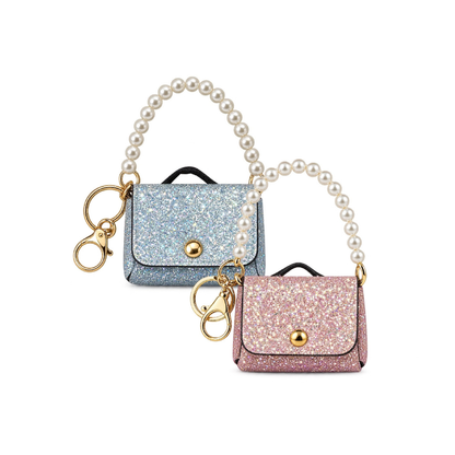 Llavero Mini Cartera con Brillos