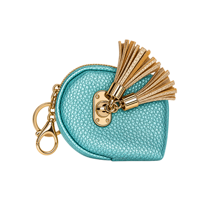 Llavero Mini Mochila con Borlas