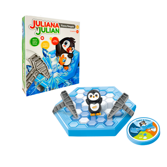 Funny Penguin Rompehielo Juliana y Julián