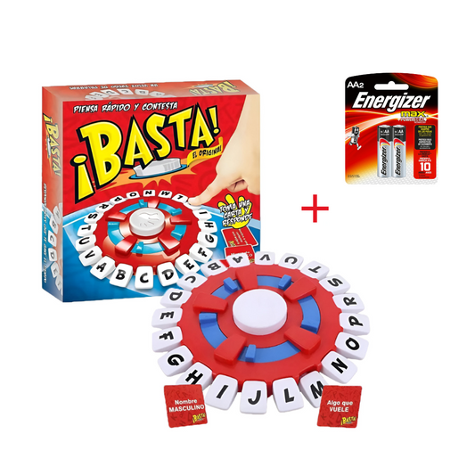 Juego De Mesa Basta A Tiempo + Pilas