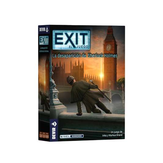 Juego de Mesa EXIT LA DESAPARICIÓN DE SHERLOCK HOLMES Devir