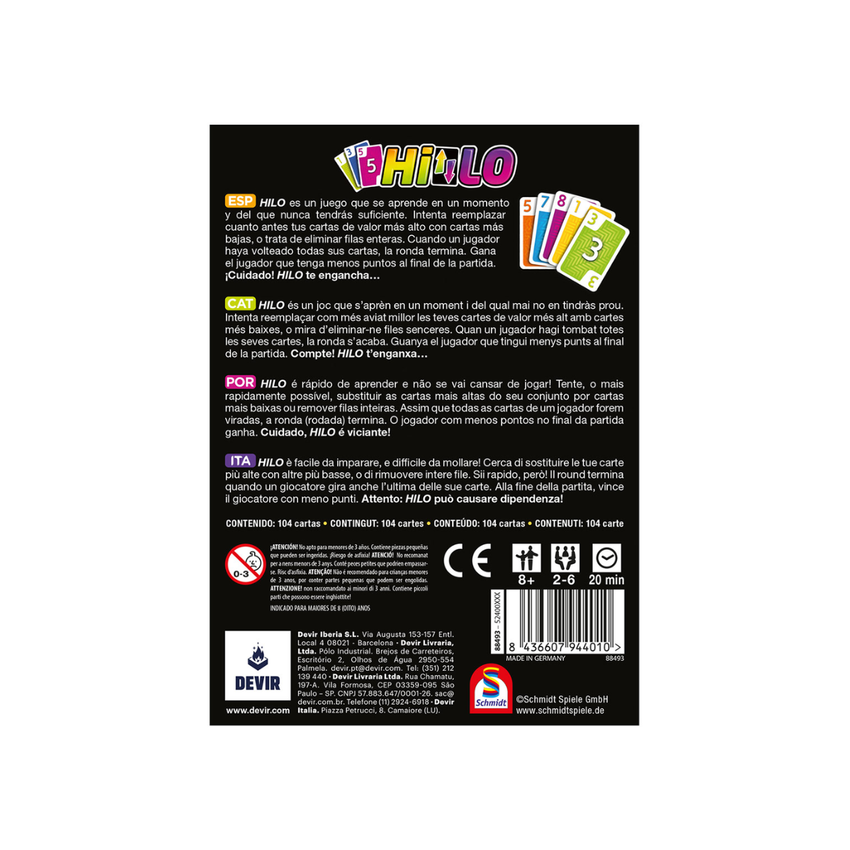 Juego de Mesa HILO Devir