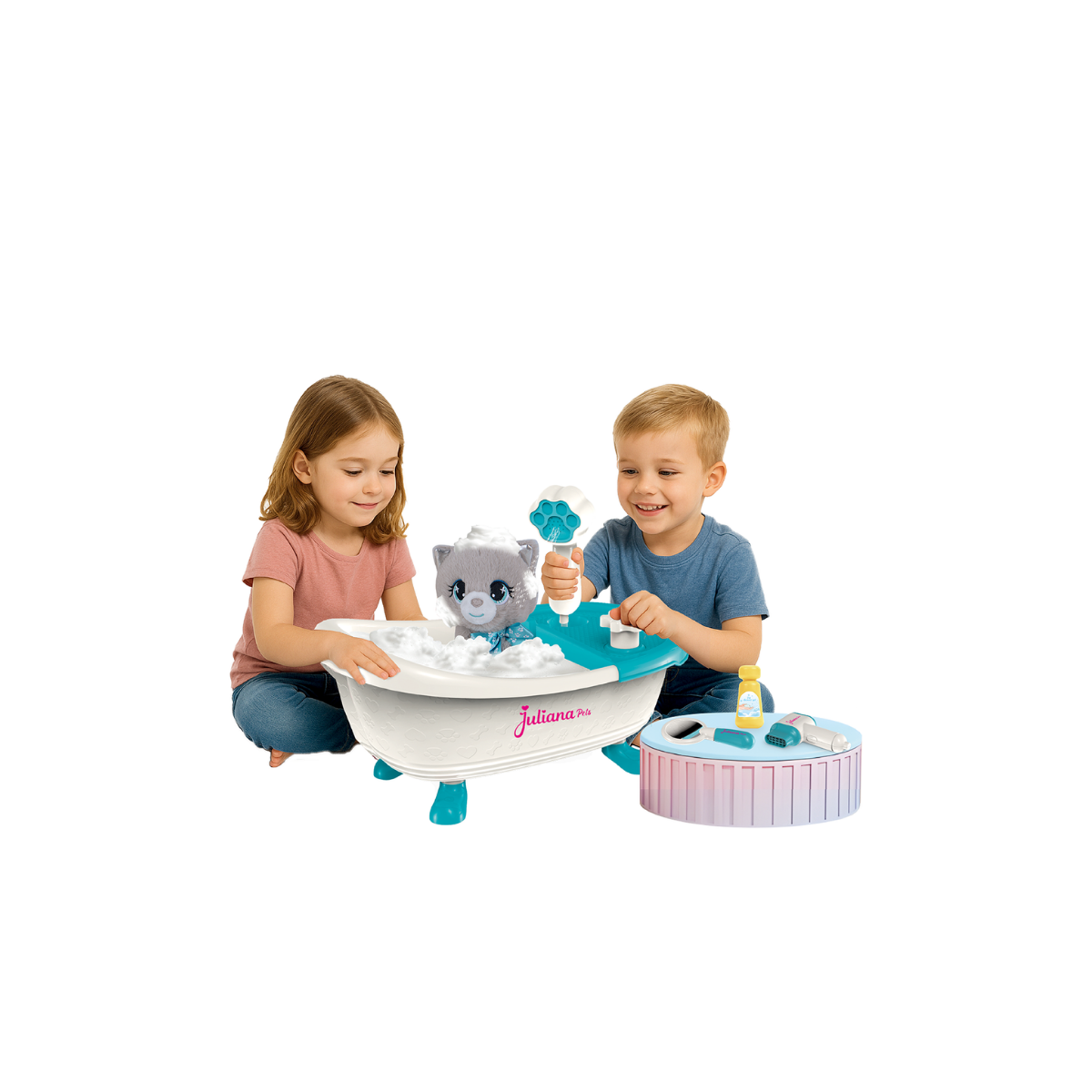 Juliana Pets Hora Del Baño Gato