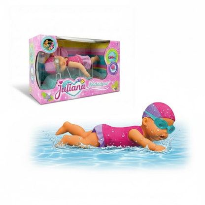 Juliana Nadadora Con Movimientos Reales