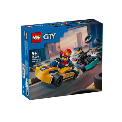 Lego GO-Karts Y Pilotos De Carreras