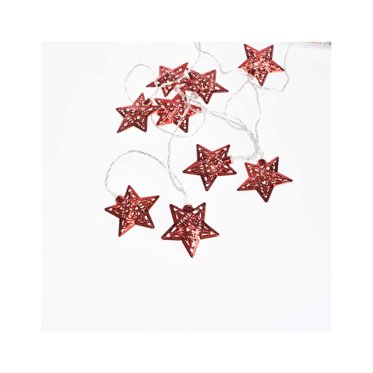 Luces Led Estrella Rojo Alparamis