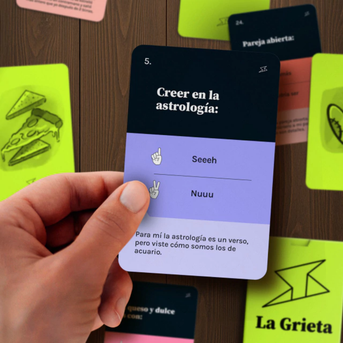 Juego de Cartas La Grieta