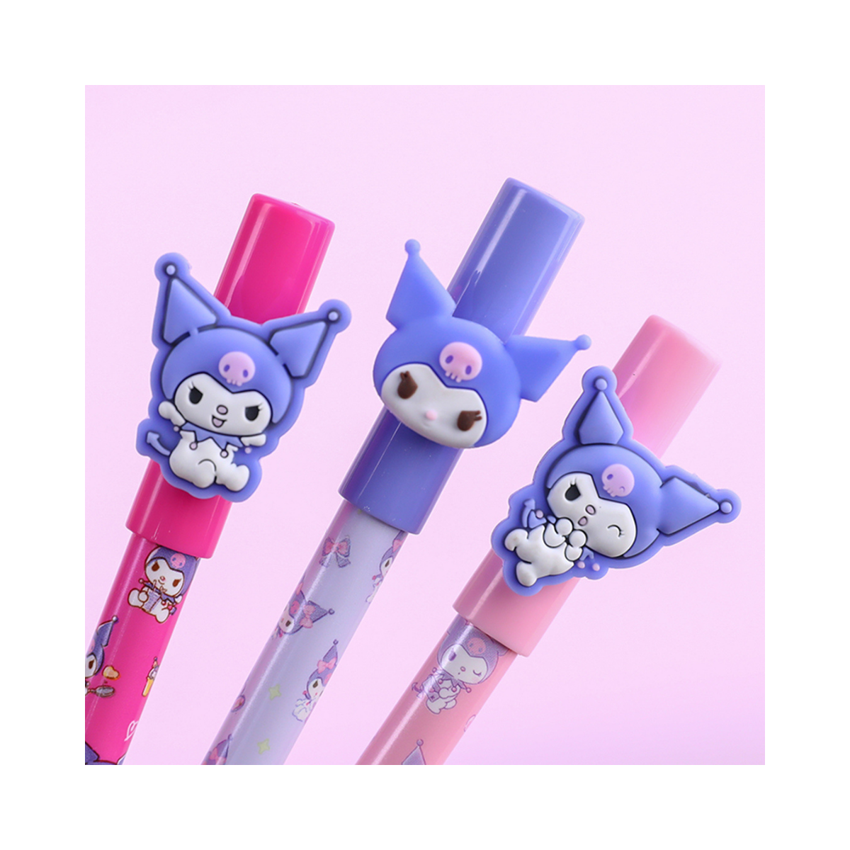Roller Borrable Kuromi – Lapicera Escolar con Tinta Borrable