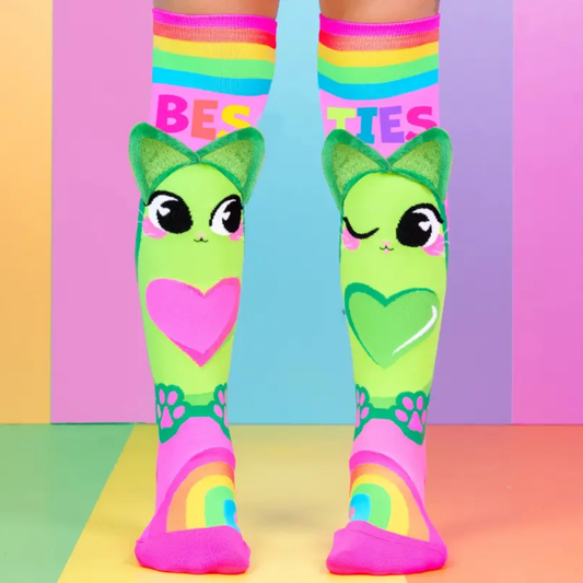 Medias MADMIA Besties "Mejores Amigos" con Orejas 3D
