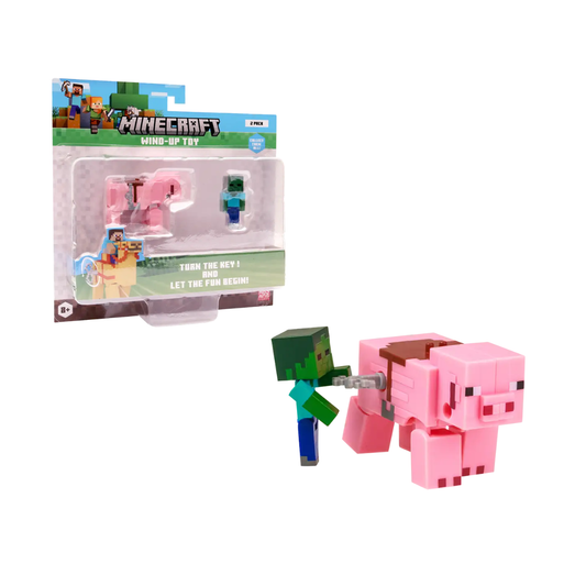Set de Figuras de con Motor Wind-Up a Cuerda videojuego de bloques