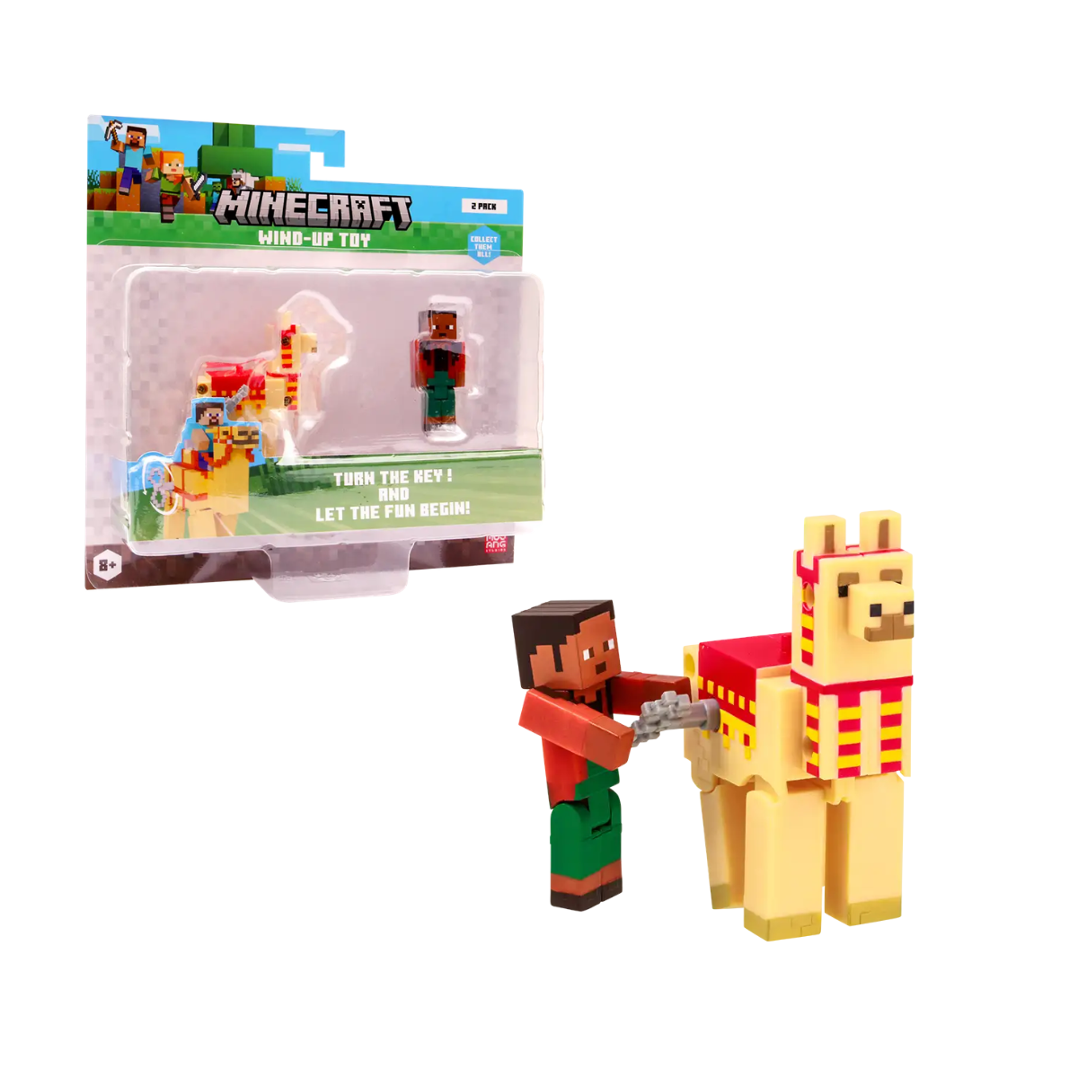 Set de Figuras de con Motor Wind-Up a Cuerda videojuego de bloques