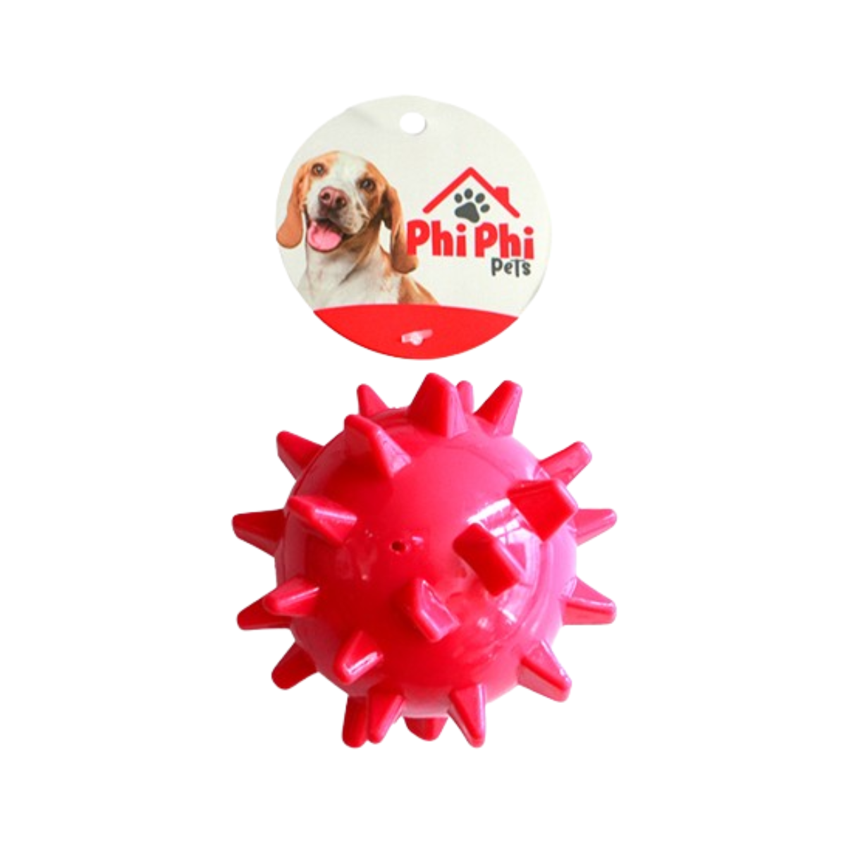 Pelota Chifle Para Mascotas 9CM