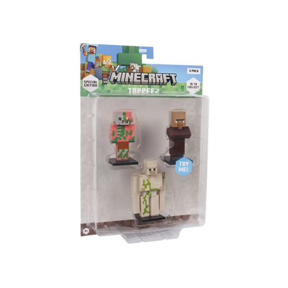 Toppeez Edición Especial Blíster x3 Figuras videojuego de bloques