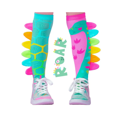Medias Madmia Dino Roar con Escamas 3D